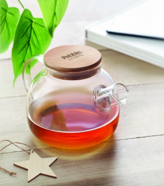 Logotrade promotional item image of: Teapot borosilicate glass 850ml