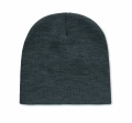 Beanie in RPET polyester, White/Black