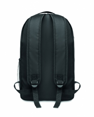 Logo trade business gifts image of: Backpack in RPET & COB light