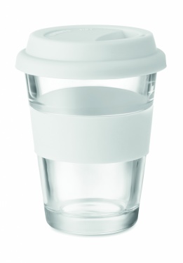 Logo trade promotional giveaways image of: Glass tumbler 350 ml