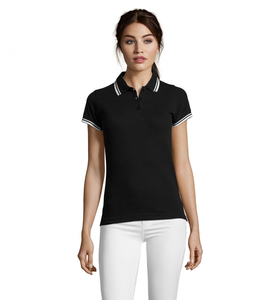 Logo trade promotional product photo of: PASADENA women polo 200g