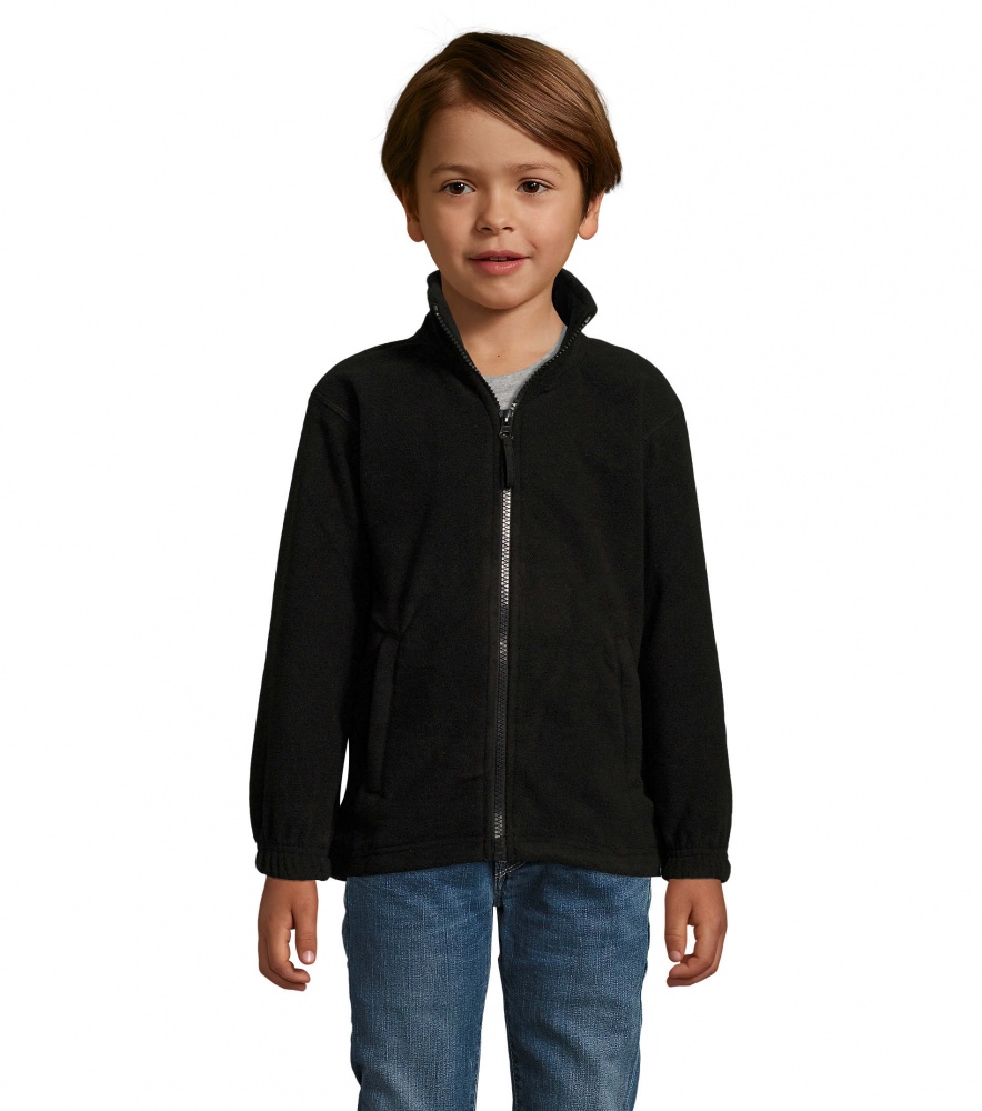 Logo trade promotional merchandise photo of: NORTH KIDS FLEECE JACKET