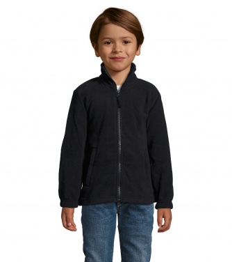 Logo trade promotional gifts image of: NORTH KIDS FLEECE JACKET