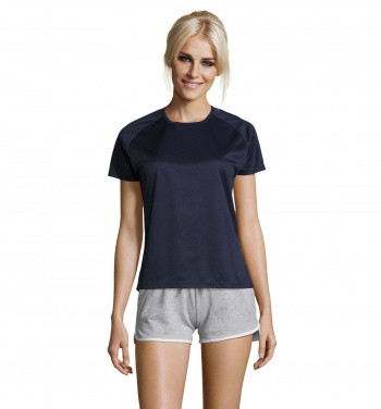 Logo trade corporate gift photo of: SPORTY WOMEN T-SHIRT POLYES