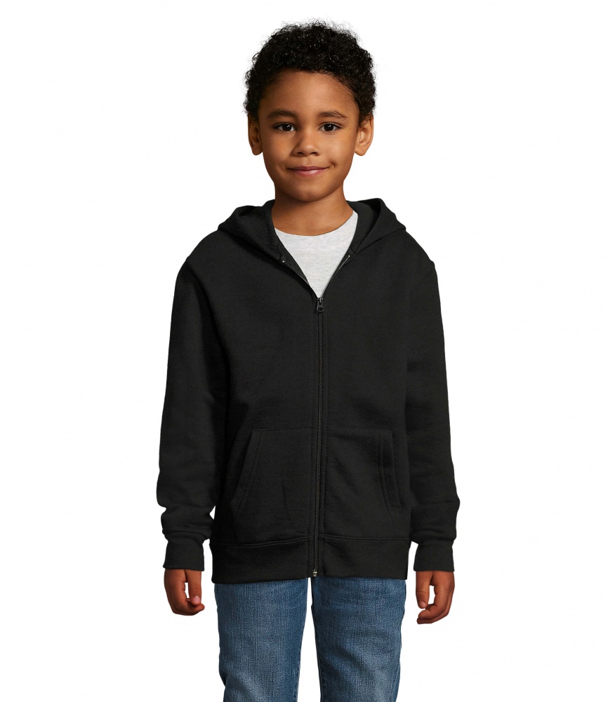 Logo trade promotional giveaways image of: STONE KIDS ZIP HOODIE 260