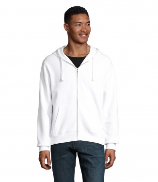 Logo trade promotional giveaways image of: SPIKE MEN ZIP HOODIE SWEAT