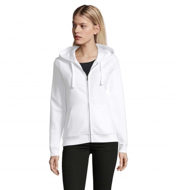 Logo trade advertising products image of: SPIKE WOMEN ZIP HOOD SWEAT