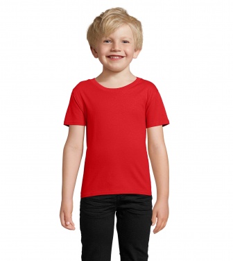 Logo trade promotional items image of: PIONEER KIDS T-SHIRTORGANIC