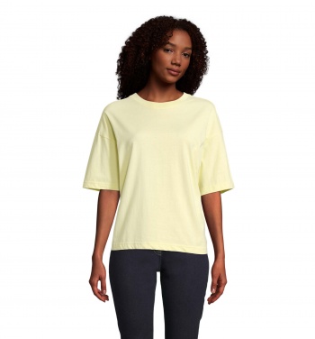 Logo trade promotional gifts image of: BOXY WOMEN OVERSIZE T-SHIRT