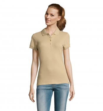 Logo trade corporate gift photo of: PASSION WOMEN POLO 170g