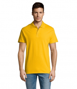 Logo trade corporate gifts image of: SUMMER II MEN Polo 170g