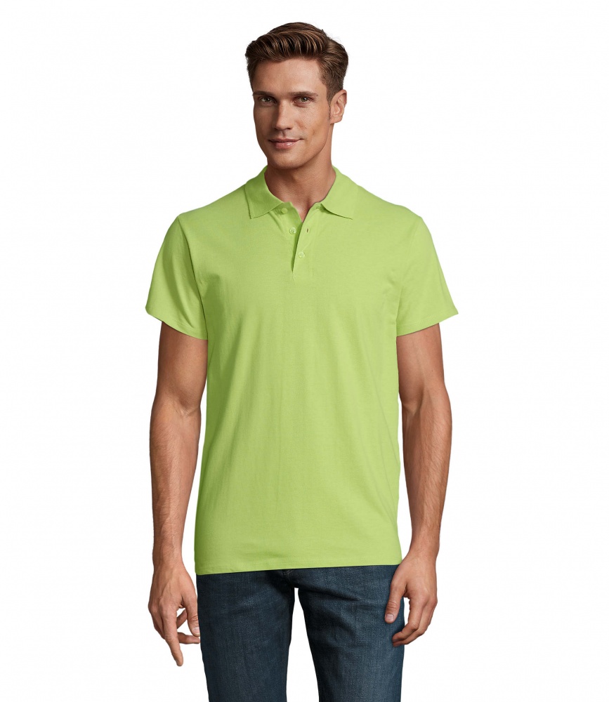 Logo trade corporate gifts image of: SPRING II MEN Polo 210g