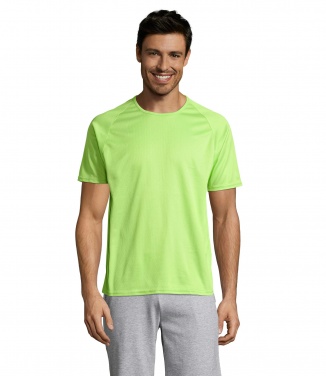 Logo trade promotional merchandise image of: SPORTY MEN T-Shirt