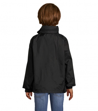 Logo trade promotional giveaways image of: SURF KIDS WINDBREAKER 210g