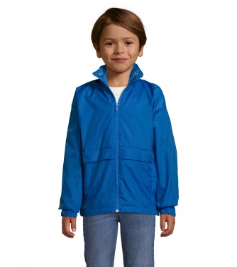 Logotrade promotional item picture of: SURF KIDS WINDBREAKER 210g