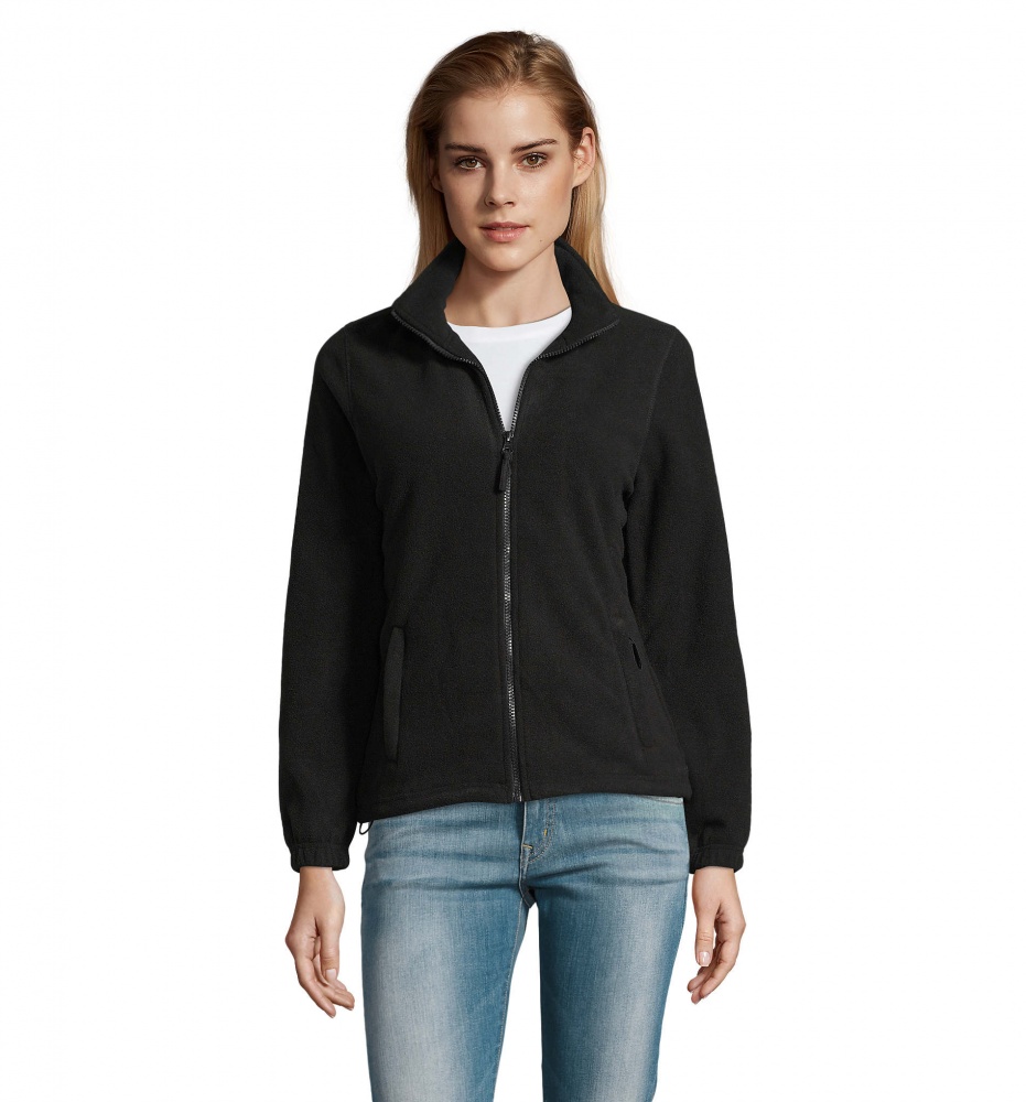 Logo trade advertising products image of: NORTH WOMEN ZIPPED FLEECE