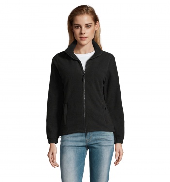 Logotrade promotional merchandise picture of: NORTH WOMEN ZIPPED FLEECE