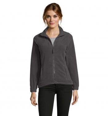 Logotrade corporate gift picture of: NORTH WOMEN ZIPPED FLEECE