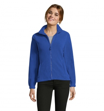 Logotrade corporate gift image of: NORTH WOMEN ZIPPED FLEECE