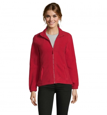 Logotrade advertising product image of: NORTH WOMEN ZIPPED FLEECE