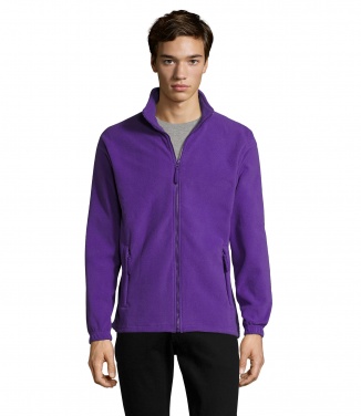 Logo trade advertising products image of: NORTH Zipped Fleece Jacket