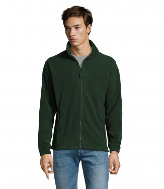 Logo trade promotional merchandise picture of: NORTH Zipped Fleece Jacket