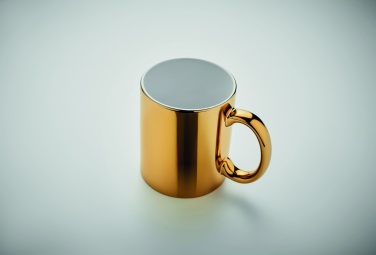 Logo trade promotional item photo of: Ceramic mug metallic 300 ml