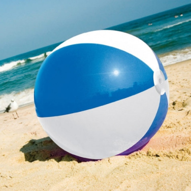 Logotrade promotional product picture of: Bicolour beach ball KEY WEST