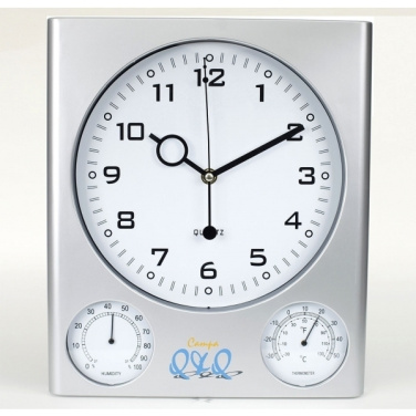 Logotrade promotional merchandise photo of: Plastic wall clock DEN HAAG