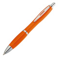 Plastic ballpen WLADIWOSTOCK, orange