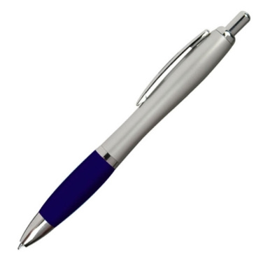 Logo trade business gifts image of: Plastic ballpen ST. PETERSBURG