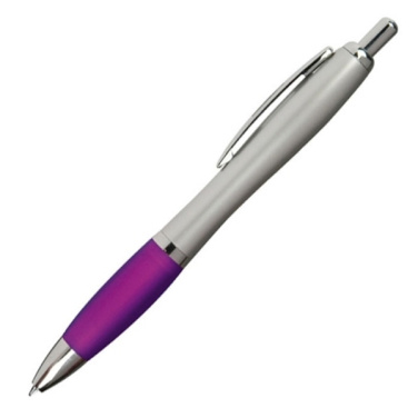 Logo trade advertising products image of: Plastic ballpen ST. PETERSBURG