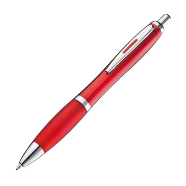 Logo trade business gifts image of: Plastic ballpen MOSCOW