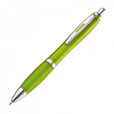 Logo trade promotional products image of: Plastic ballpen MOSCOW