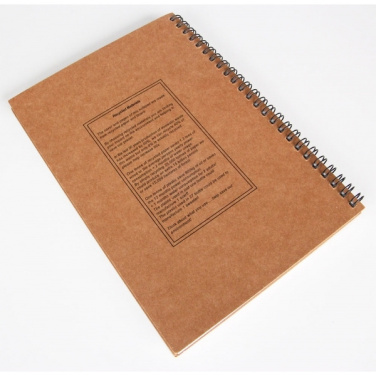 Logo trade advertising product photo of: A5 ECO Notepad KENTWOOD