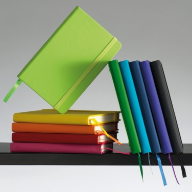 Logotrade promotional item picture of: A6 note book LUBECK