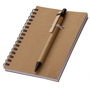 Logo trade corporate gifts picture of: A6 ECO Notepad KEYSTONE