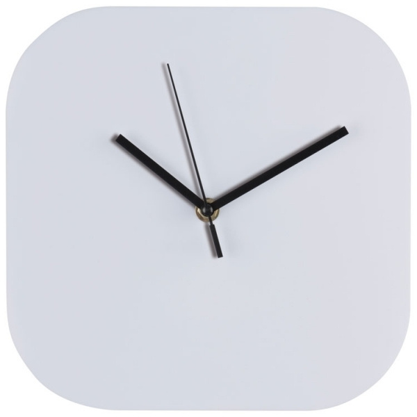 Logo trade promotional gifts image of: Wall clock with all over clock face BEL AIR