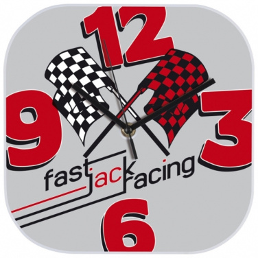 Logo trade promotional item photo of: Wall clock with all over clock face BEL AIR