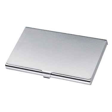 Logotrade promotional product image of: Metal business card holder CORNWALL