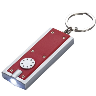 Logo trade promotional merchandise photo of: Keyring LED BATH