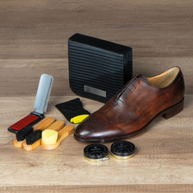 Logo trade corporate gift photo of: Shoe polish set CANNES