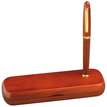 Logo trade promotional merchandise picture of: Rosewood writing set OXFORD