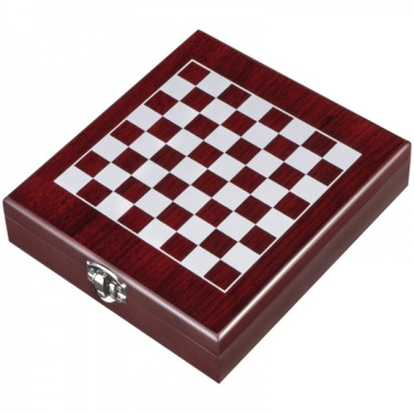 Logo trade promotional giveaways image of: Chess wine set SAN GIMIGNANO