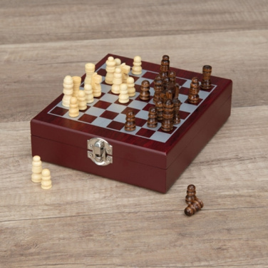 Logo trade promotional gift photo of: Chess wine set SAN GIMIGNANO