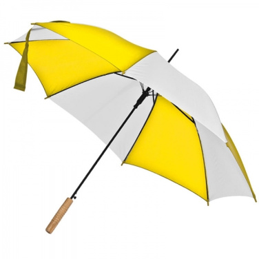 Logo trade corporate gifts image of: Automatic walking-stick umbrella AIX-EN-PROVENCE