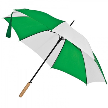 Logo trade promotional giveaways image of: Automatic walking-stick umbrella AIX-EN-PROVENCE