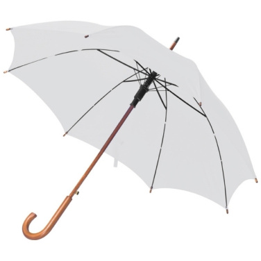 Logotrade promotional products photo of: Wooden automatic umbrella NANCY