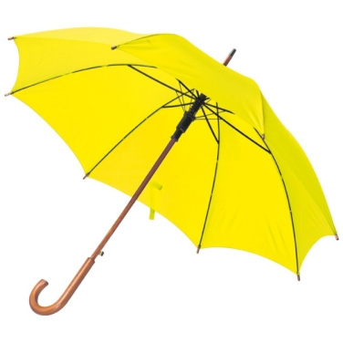 Logotrade promotional merchandise photo of: Wooden automatic umbrella NANCY