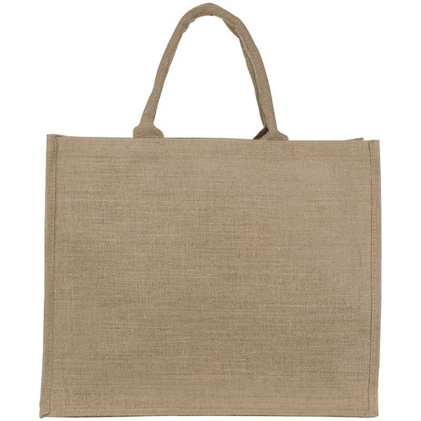 Logo trade corporate gift photo of: Jute bag, big HANNOVER